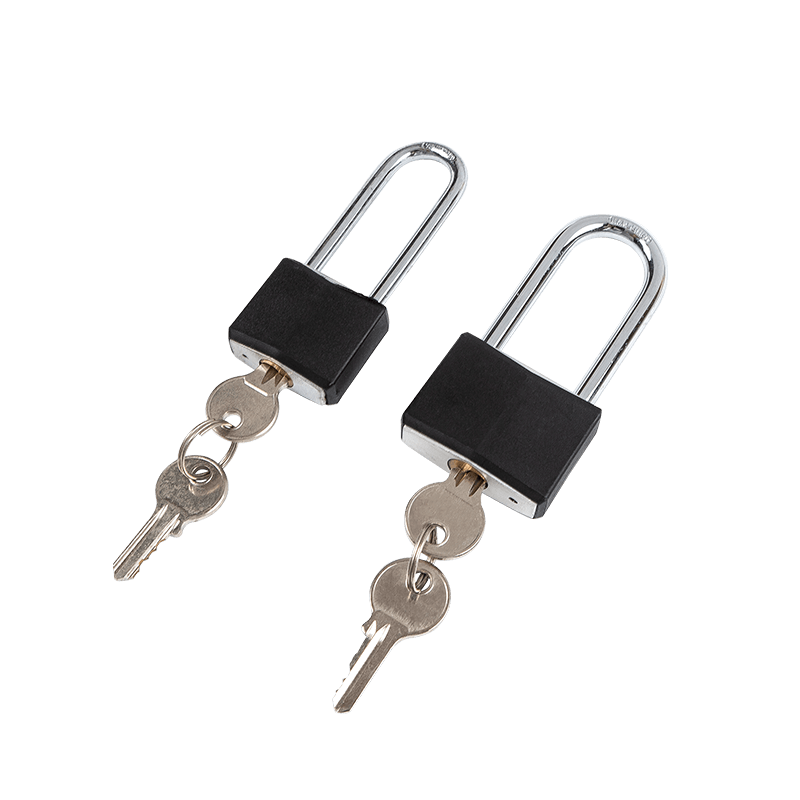 PLASTIC COAT ALUMINUM PADLOCK
