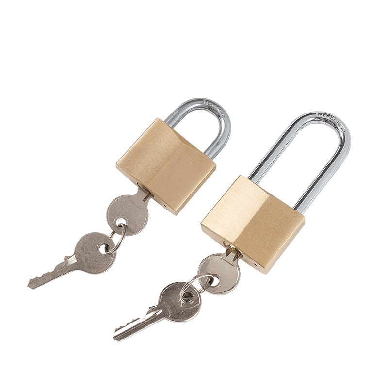 RHOMBUS BODY BRASS PADLOCK