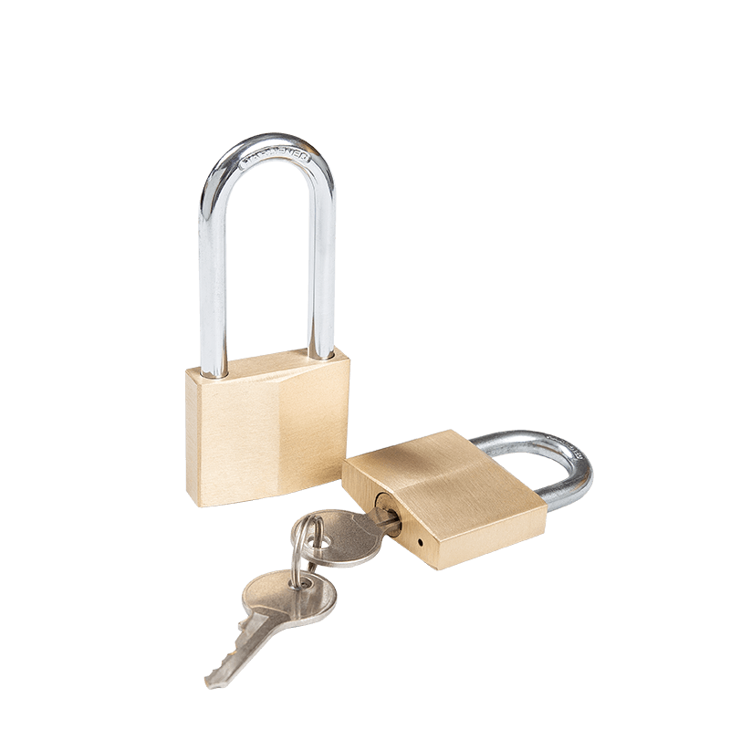 RHOMBUS BODY BRASS PADLOCK