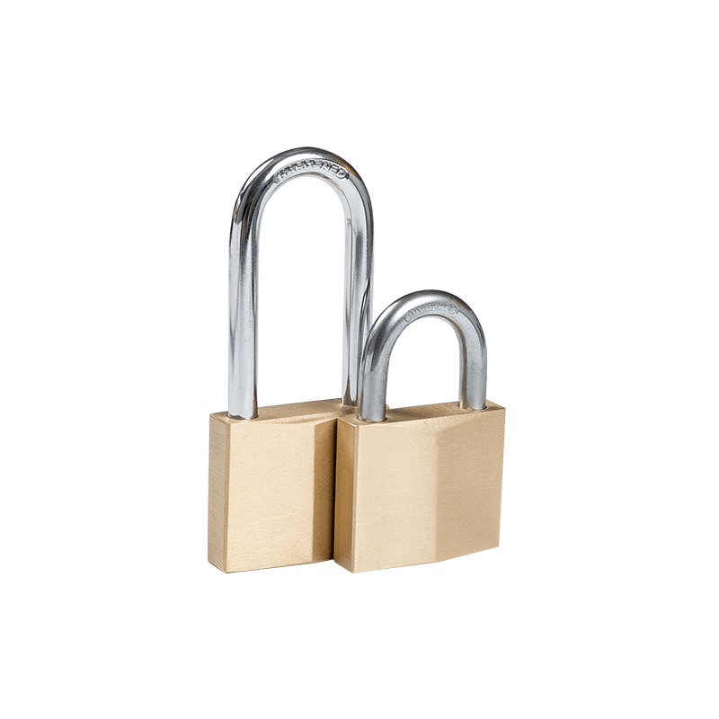 RHOMBUS BODY BRASS PADLOCK