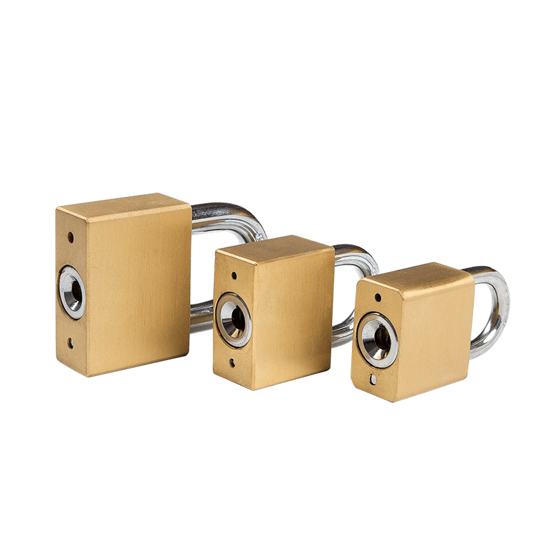 SQUARE KEY BRASS PADLOCK