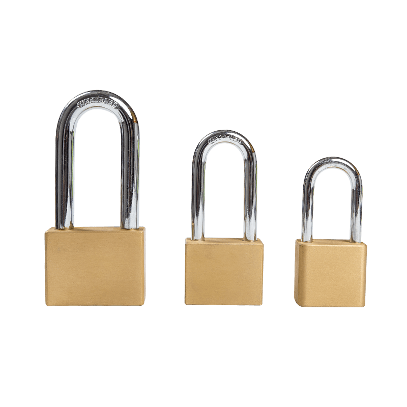 SQUARE KEY BRASS PADLOCK