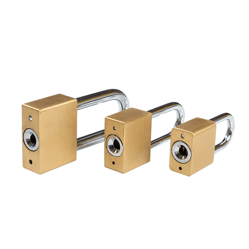SQUARE KEY BRASS PADLOCK