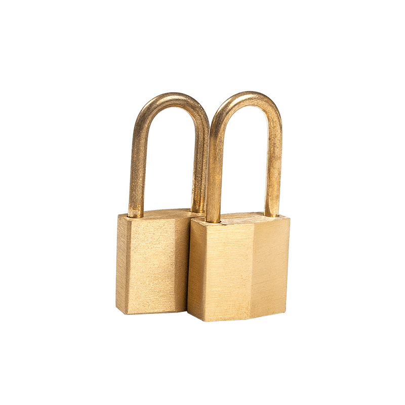 MINI BRASS PADLOCK(BRASS SHACKLE)