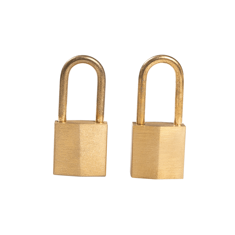 MINI BRASS PADLOCK(BRASS SHACKLE)