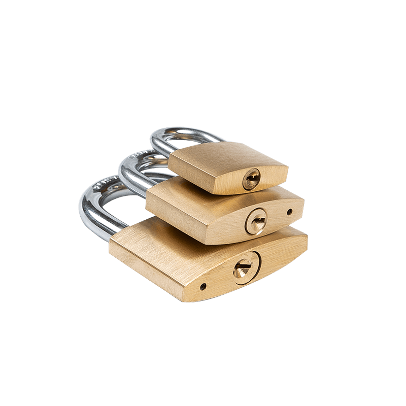 THIN BRASS PADLOCK