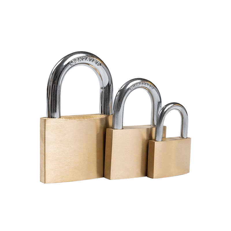 THIN BRASS PADLOCK