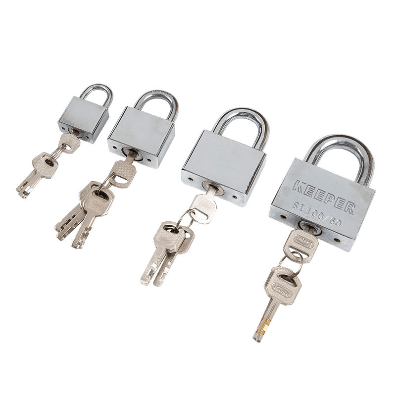 SQUARE STEEL KEY IRON PADLOCK