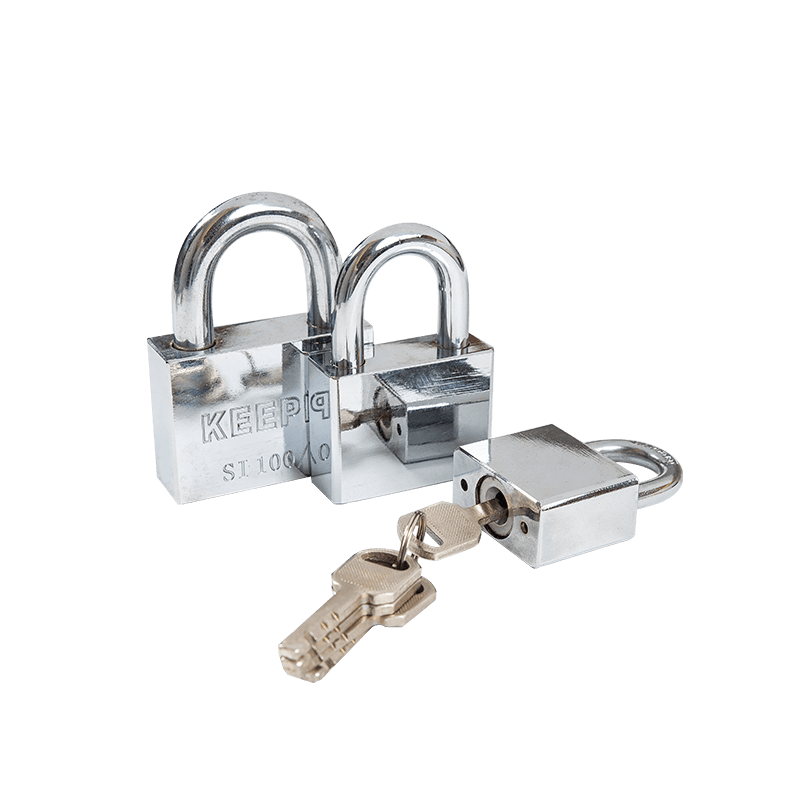 SQUARE STEEL KEY IRON PADLOCK
