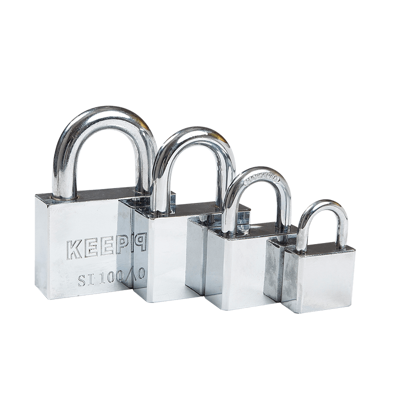 SQUARE STEEL KEY IRON PADLOCK