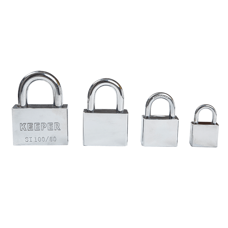 SQUARE STEEL KEY IRON PADLOCK