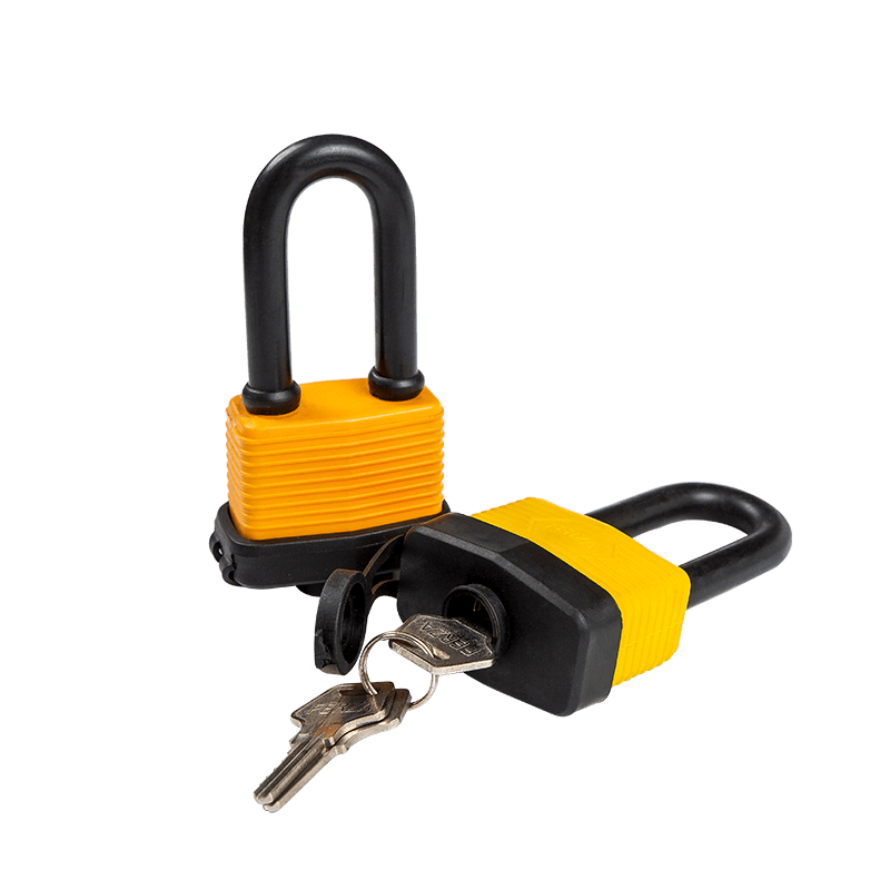 HARDENED STEEL WATERPROOF LAMINATED SAFETY PADLOCK