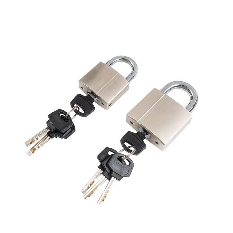 STRONG SQUARE KEY BRASS PADLOCK
