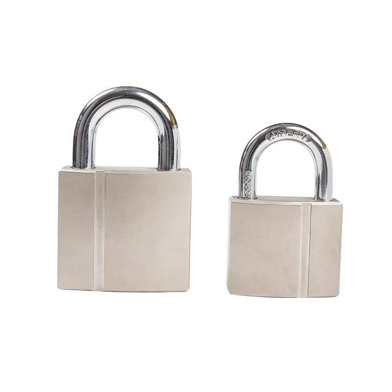 STRONG SQUARE KEY BRASS PADLOCK