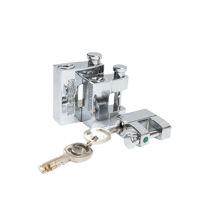 SQUARE KEY BRASS RECTANGULAR LOCK