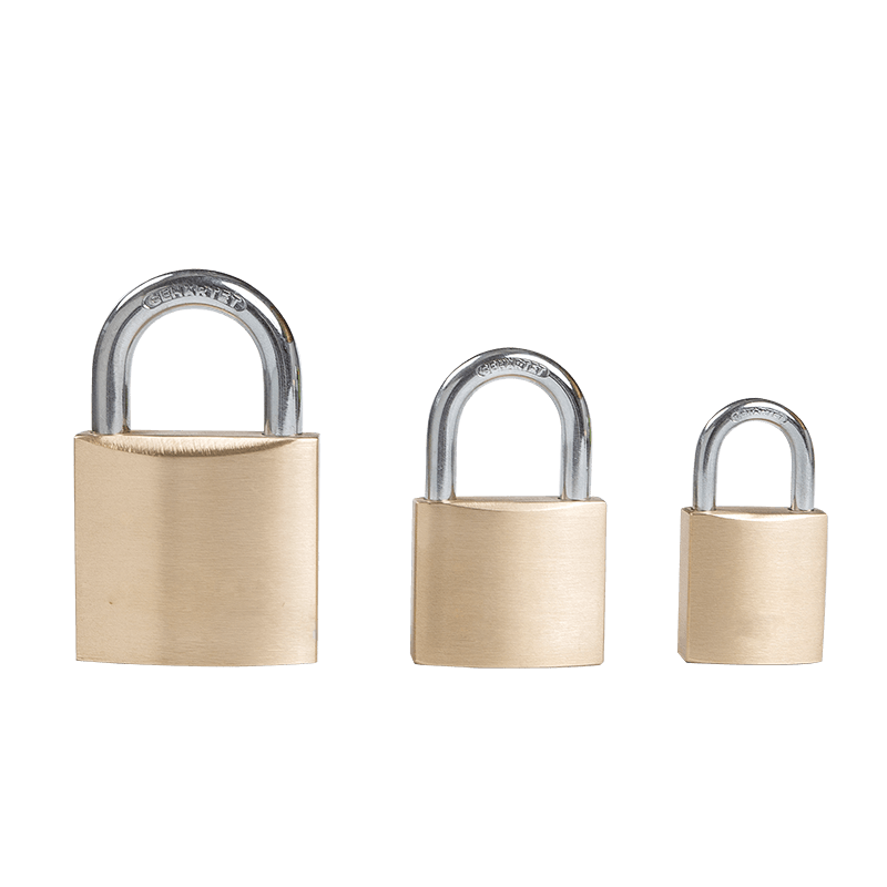 DIMPLE KEY POPPET BRASS PADLOCK