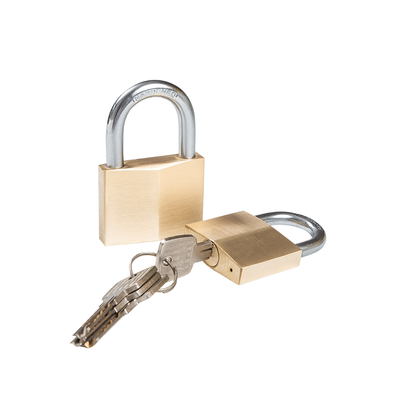 DIMPLE KEY BRASS PADLOCK