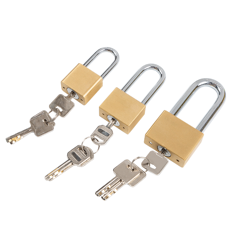 SQUARE KEY BRASS PADLOCK