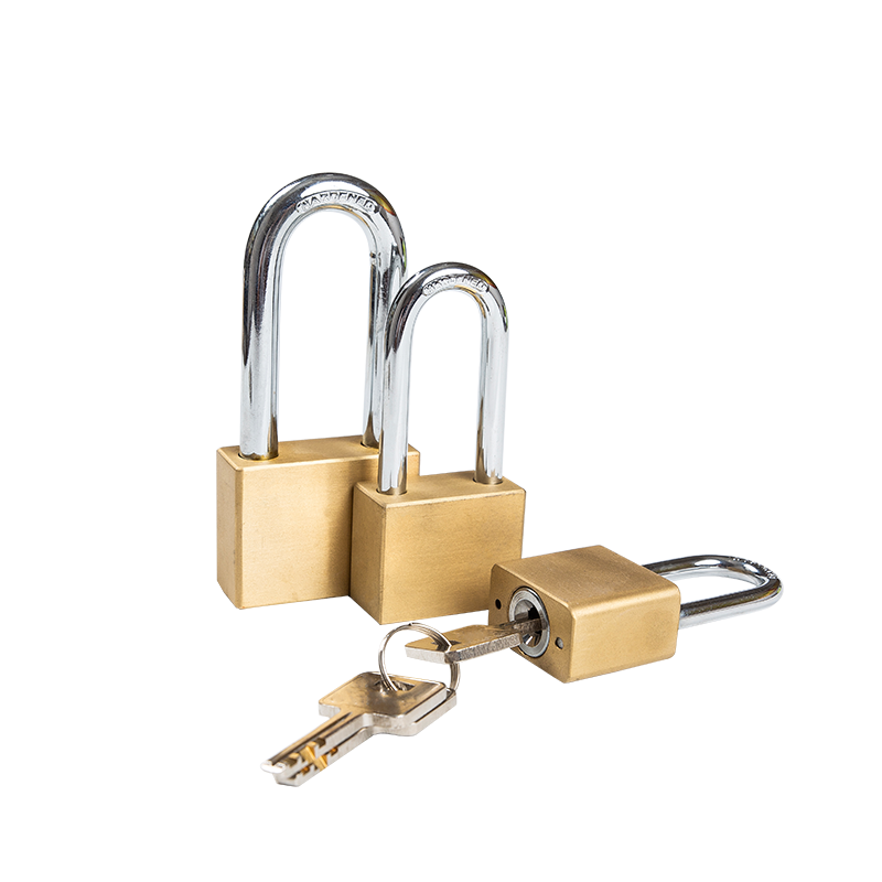 SQUARE KEY BRASS PADLOCK