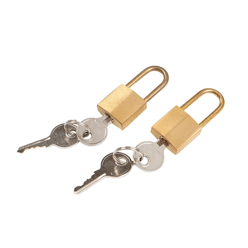 MINI BRASS PADLOCK(BRASS SHACKLE)