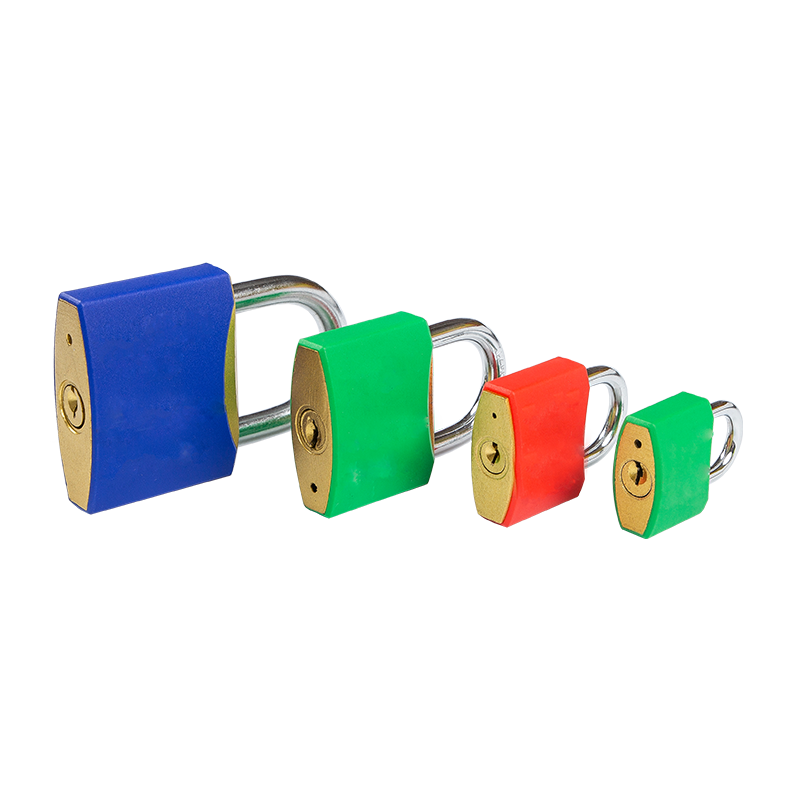 BRASS PAINTED IRON PADLOCK