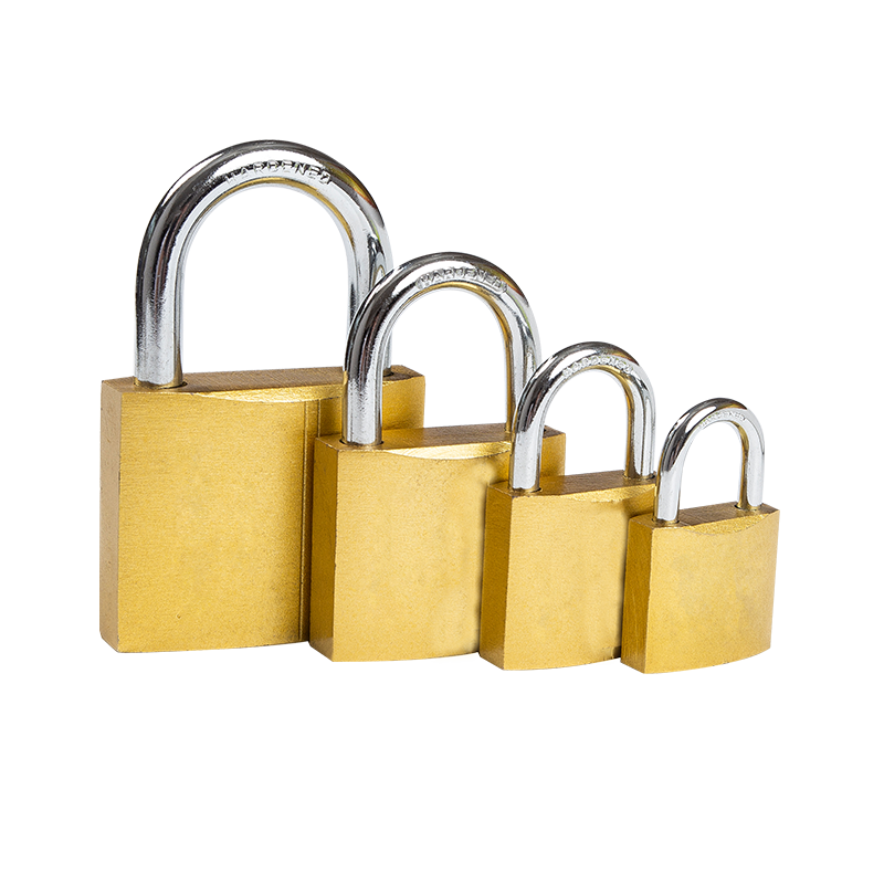 SANDING BRASS IRON PADLOCK