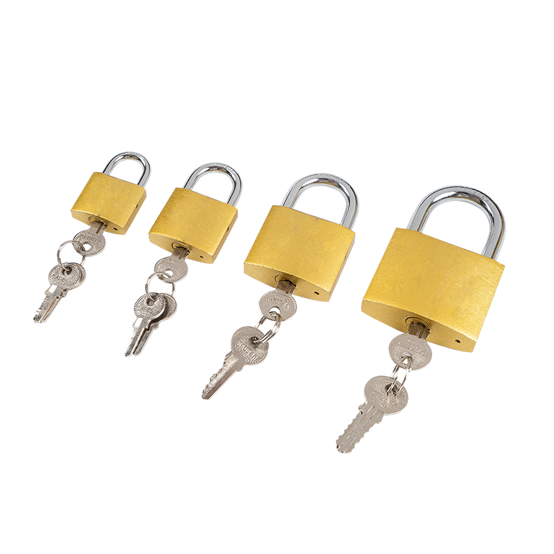 SANDING BRASS IRON PADLOCK