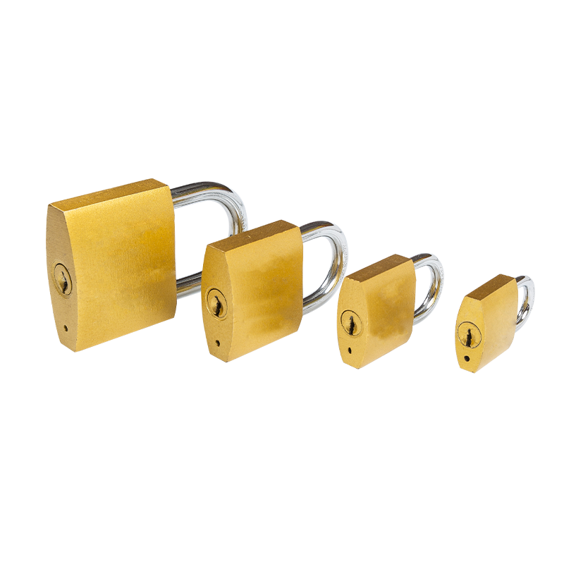 SANDING BRASS IRON PADLOCK