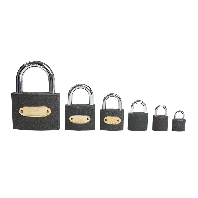 GREY IRON PADLOCK